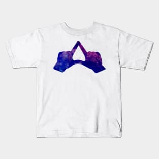 Tri Delta Hands Sign (Astro) Kids T-Shirt